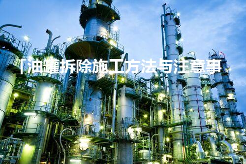 「油罐拆除施工方法与注意事项」