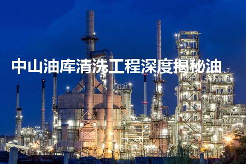 中山油库清洗工程深度揭秘油库清洗背后的技术与挑战