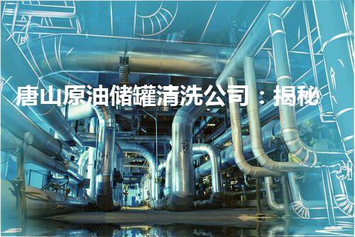 唐山原油储罐清洗公司：揭秘底层世界的黑科技！